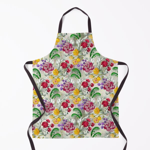 Item preview, Trendy Flowers in a diamond floral pattern, decorative pattern, modern design, flowers repeat pattern, beige floral   designed and sold by ZeinabTaha.