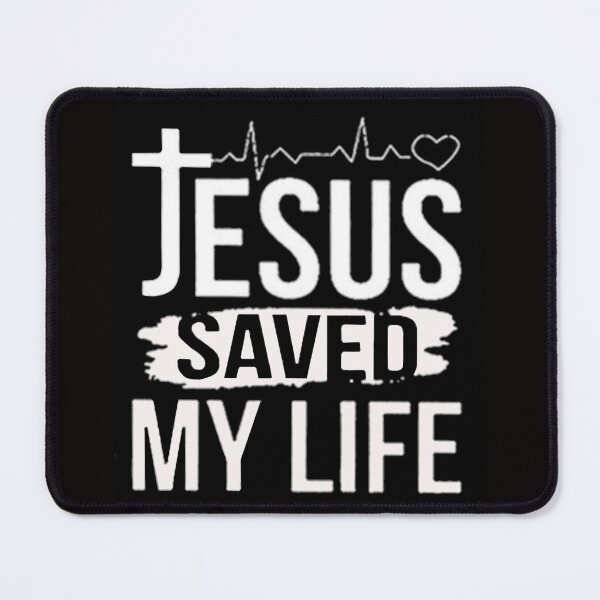 Item preview, Jesus Saved My Life designed and sold by Rowena Jones.