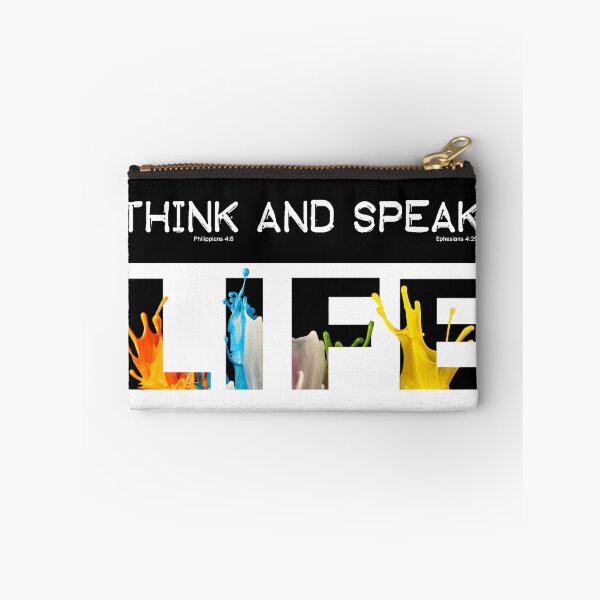 Item preview, think and speak life Philippians 4:8 Ephesians 4:29 designed and sold by Christian P Bolante.