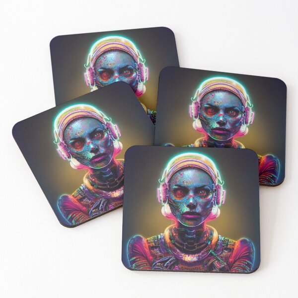 Item preview, Cybergoth Mummy Portrait designed and sold by usobsessedwitme.