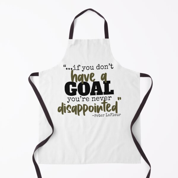Item preview, If you never have a goal you're never disappointed -Peter LaFleur, Dodgeball  designed and sold by Sticker Up.
