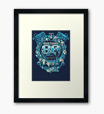 Awesome 80's Framed Print
