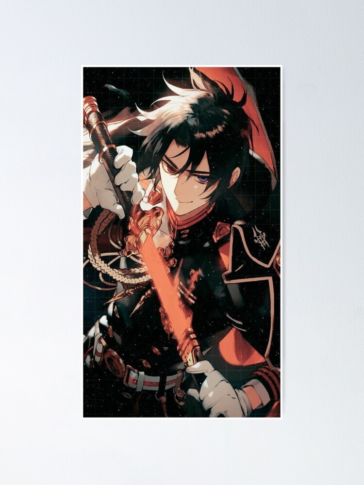 Guren Ichinose Seraph of the end Anime Sticker for Sale by Spacefoxart