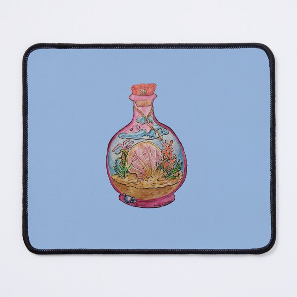 Item preview, Inktober Scallop- Bottled Fantasy designed and sold by Amanda Stanley.