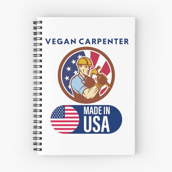 Item preview, Vegan Carpenter Made In USA designed and sold by Quirky Dez.