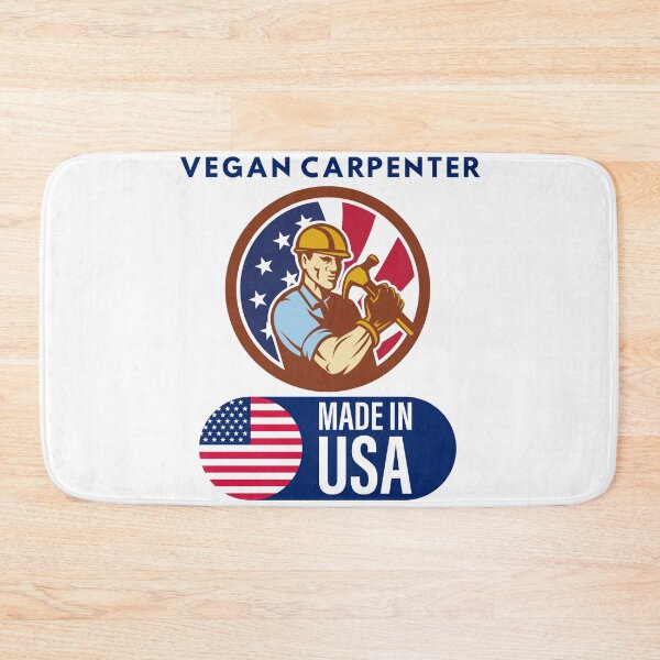 Item preview, Vegan Carpenter Made In USA designed and sold by Quirky Dez.