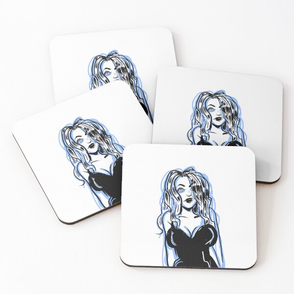Item preview, Cute model in blue and black  designed and sold by SilentlyRob668.