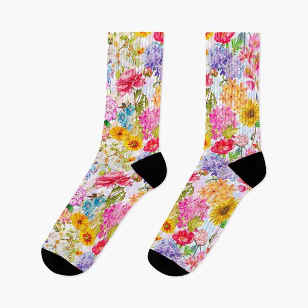 Item preview, Vintage flowers and roses blossoming summer garden, botanical pattern, floral illustration, white vintage floral designed and sold by ZeinabTaha.