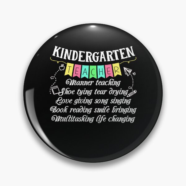 Item preview, Kindergarten Teacher - Kindergarten Teacher Job designed and sold by UnknownArtistt.