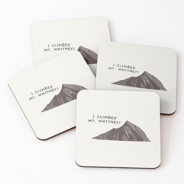 Item preview, I Climbed Mt. Whitney! designed and sold by AprilCreations.
