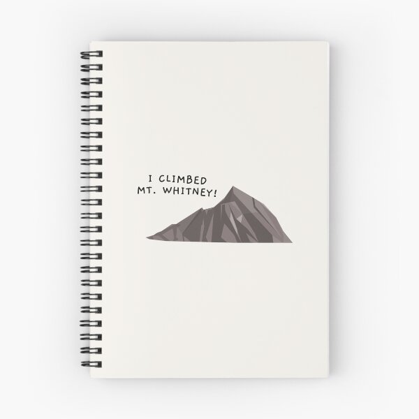 Item preview, I Climbed Mt. Whitney! designed and sold by AprilCreations.