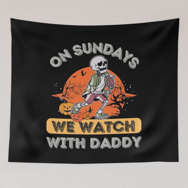 Item preview, On Sundays We Watch Football With Daddy designed and sold by Buzzbazaar.
