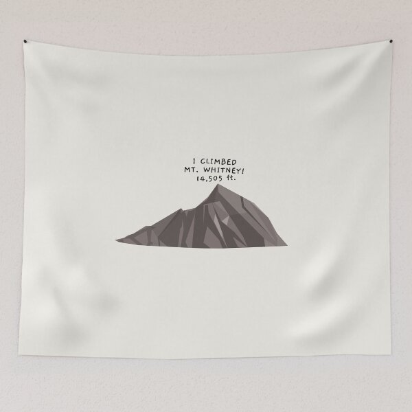 Item preview, I Climbed Mt. Whitney! 14,505 Ft. designed and sold by AprilCreations.