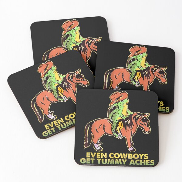 Item preview, Even Cowboys Get Tummy Aches designed and sold by RobertoGomis.