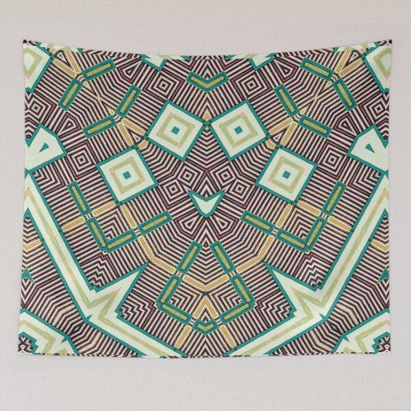 Item preview, ARUBA - ORANJESTAD ABSTRACT GEOMETRIC ARCHITECTURE PAINTED  -  ARUBA ONE HAPPY ISLAND designed and sold by Ralek.