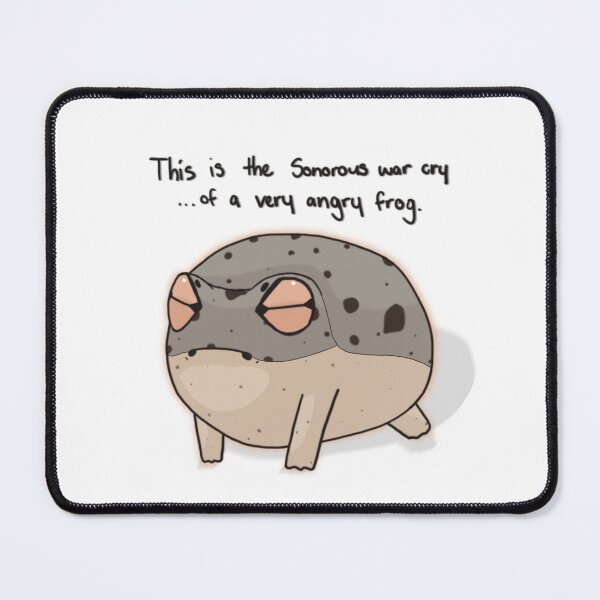 Item preview, A Very Angry Frog designed and sold by qtmilo.
