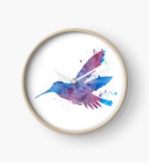 A hummingbird Clock