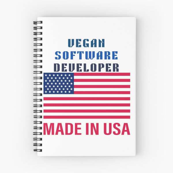 Item preview, Vegan Software Developer designed and sold by Quirky Dez.