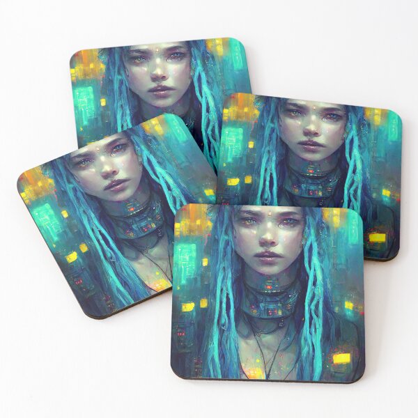 Item preview, Pixels portray blueberry blush designed and sold by Tyleah McGuire.