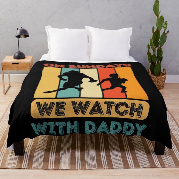 Item preview, On Sundays We Watch Football With Daddy designed and sold by Buzzbazaar.