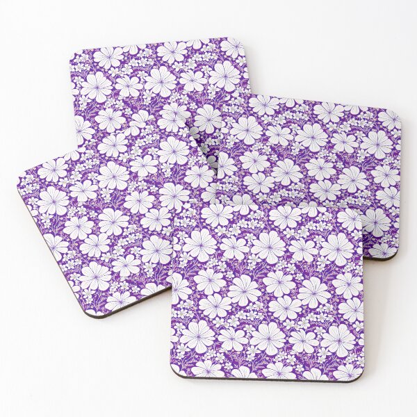 Item preview, Purple Floral Pattern designed and sold by ArtByZoel.