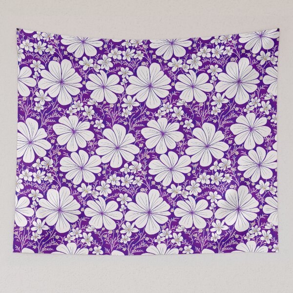 Item preview, Purple Floral Pattern designed and sold by ArtByZoel.