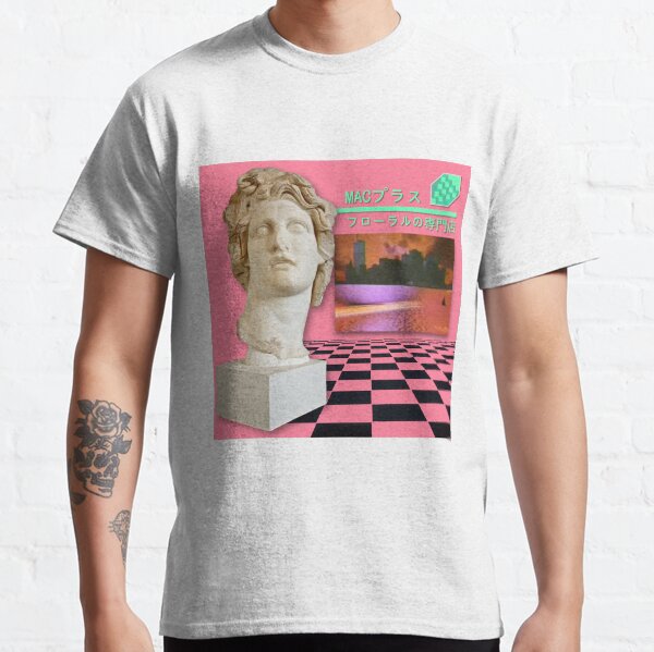 Vaporwave Floral Shoppe Macintosh Plus Lisa Frank 420 Classic T-Shirt