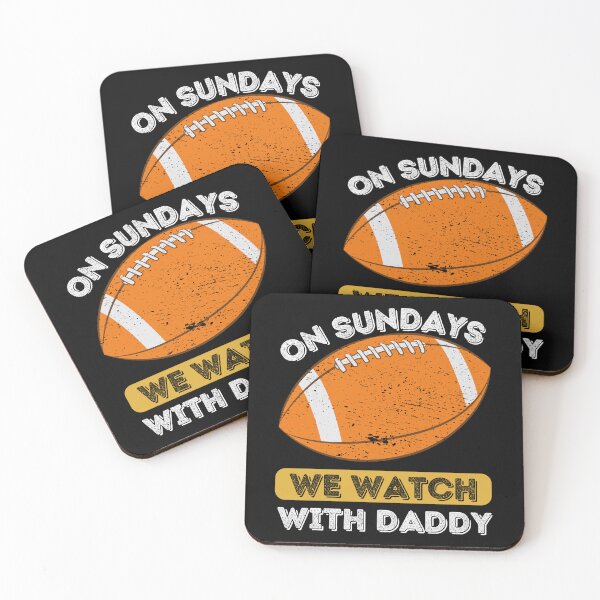 Item preview, On Sundays We Watch Football With Daddy designed and sold by Buzzbazaar.