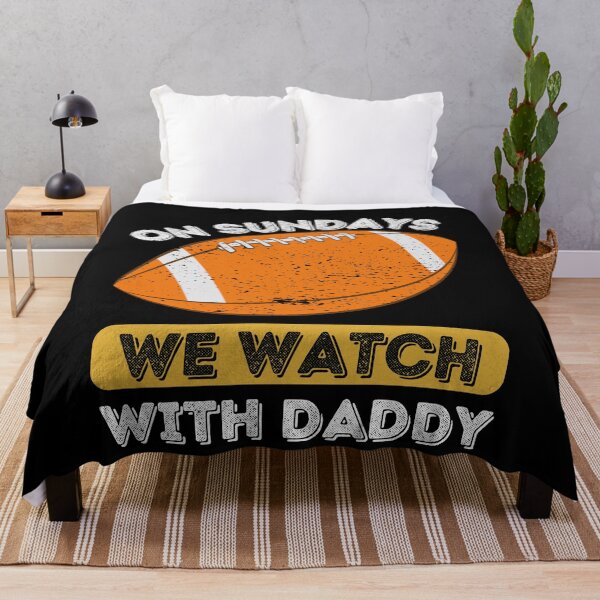 Item preview, On Sundays We Watch Football With Daddy designed and sold by Buzzbazaar.