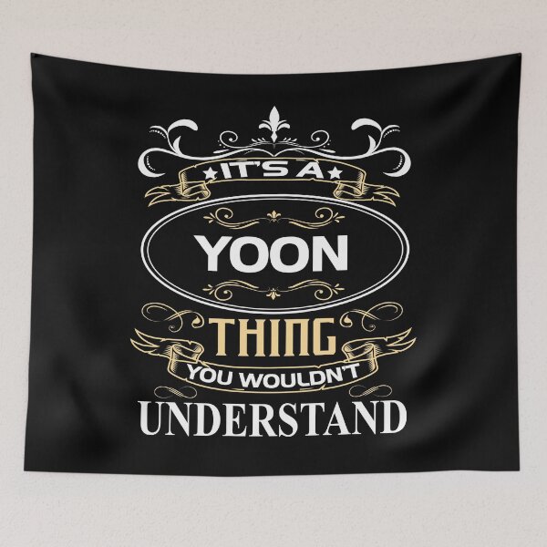 Aperçu de l'œuvre Yoon Name Shirt C'est une chose Yoon que vous ne comprendriez pas créée et vendue par BrookHBung.