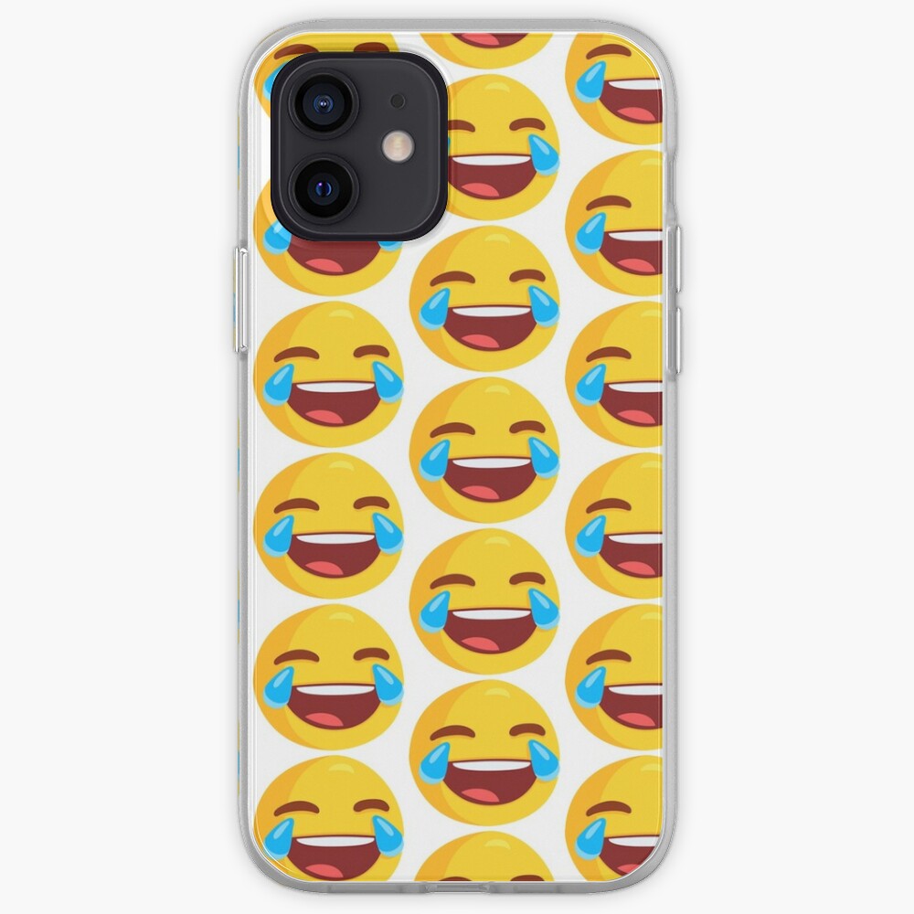 Tears Of Joy Laughing Emoji Iphone Case Cover By Gregggggg Redbubble