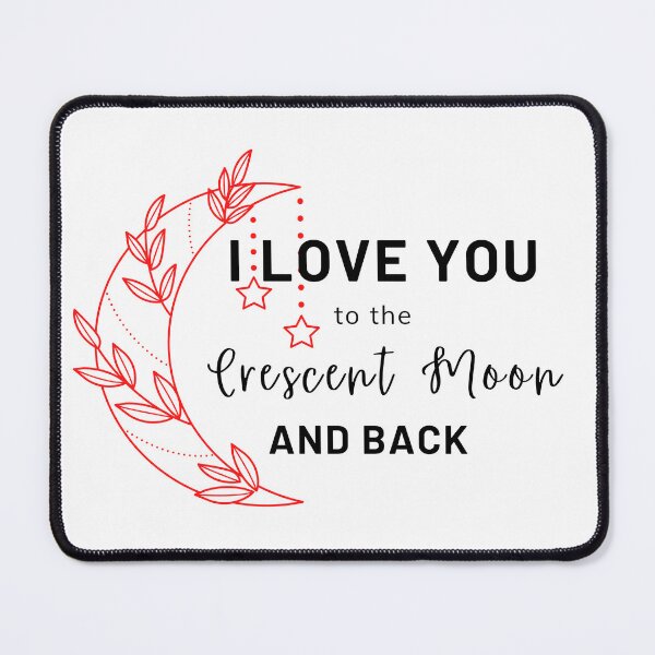 Item preview, Gphi Crescent moon love saying designed and sold by dooddads13.