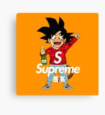 little goku Canvas Print