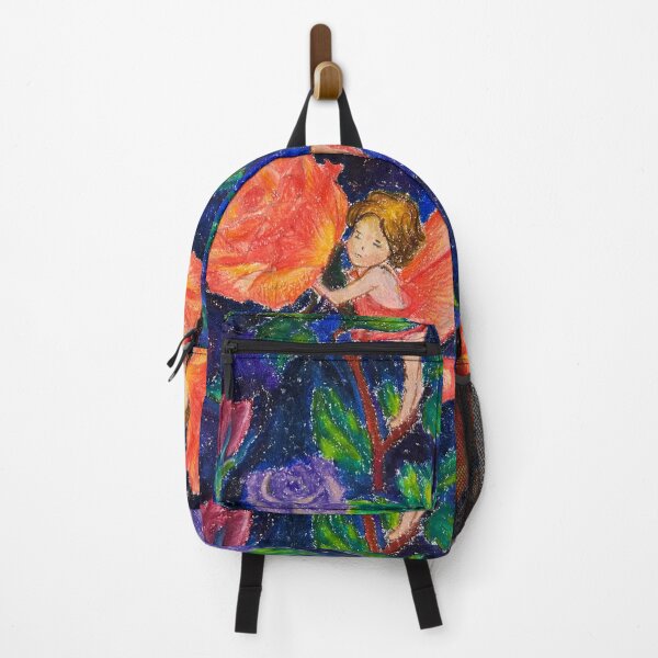 Item preview, The girl on the rose oil pastels color designed and sold by Puifai2489.