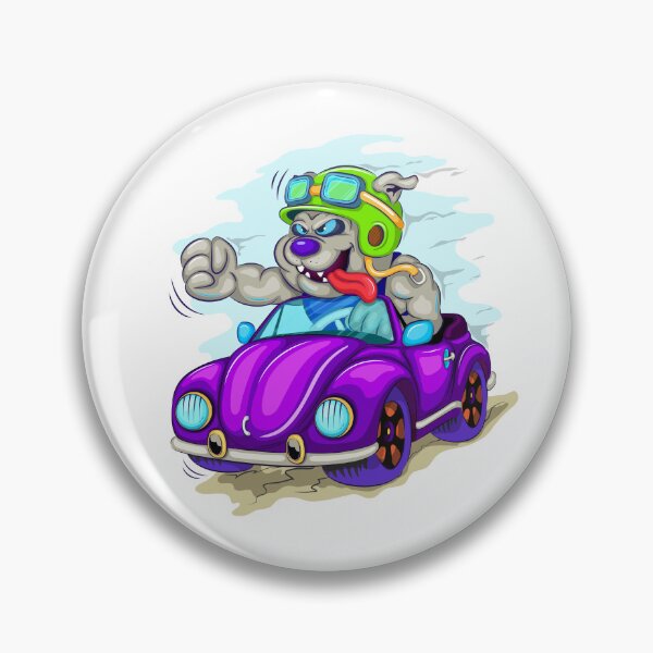 Item preview, Cartoon Dog Driver. designed and sold by AndreyKENO.