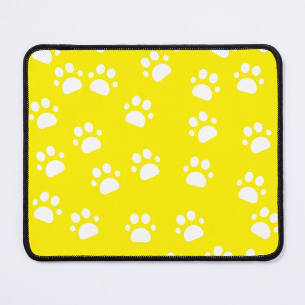 Item preview, Dog footprints yellow designed and sold by March Rider.