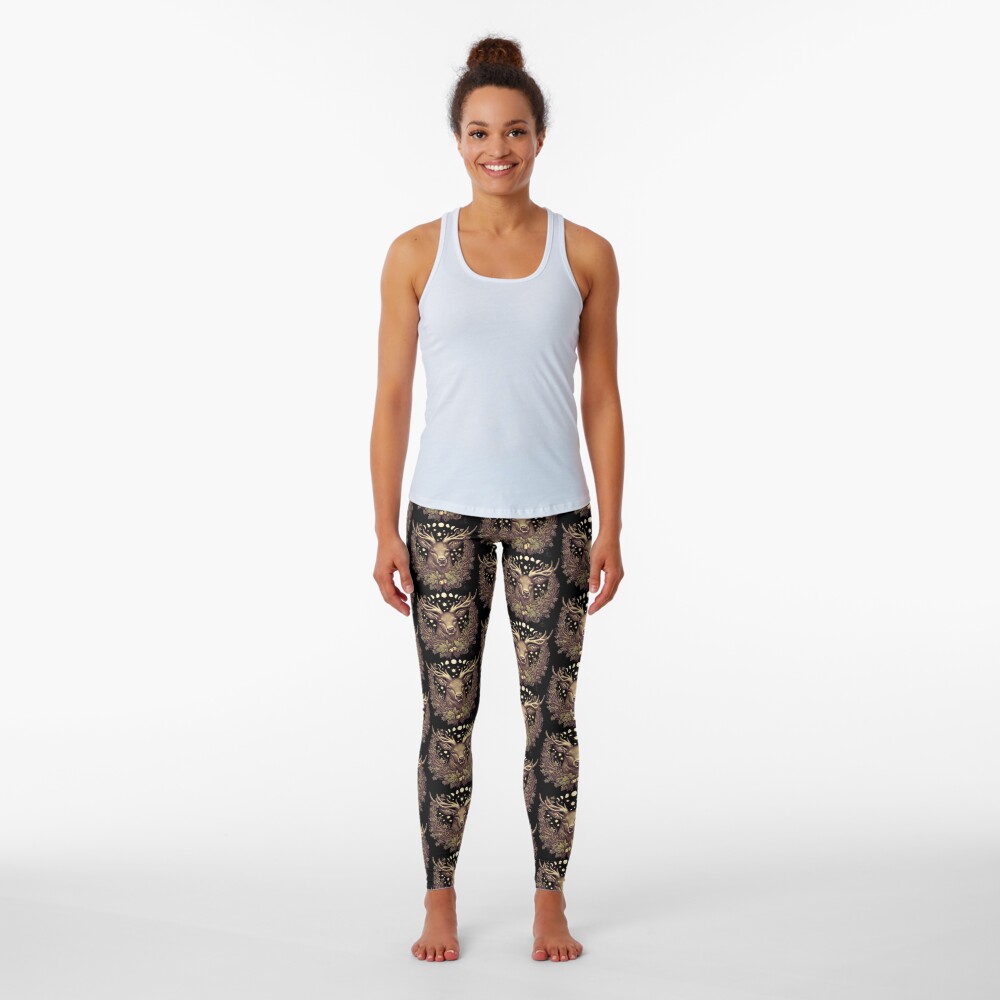Item preview, Leggings designed and sold by medusadollmaker.