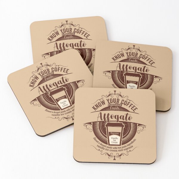 Item preview, Know Your Coffee Essential Guide Collection. Affogato Version designed and sold by More-dan-Prints.