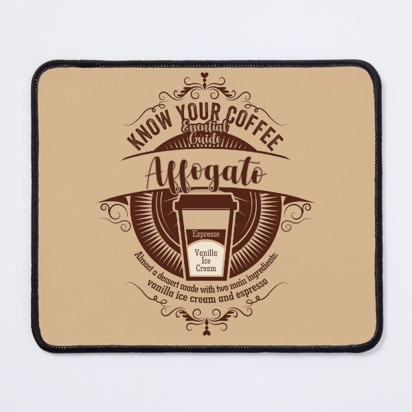 Item preview, Know Your Coffee Essential Guide Collection. Affogato Version designed and sold by More-dan-Prints.