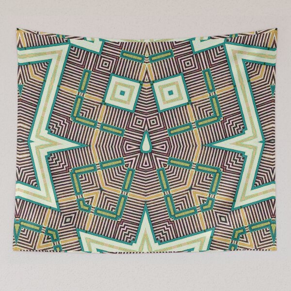 Item preview, ARUBA - ORANJESTAD ABSTRACT GEOMETRIC ARCHITECTURE PAINTED  -  ARUBA ONE HAPPY ISLAND designed and sold by Ralek.