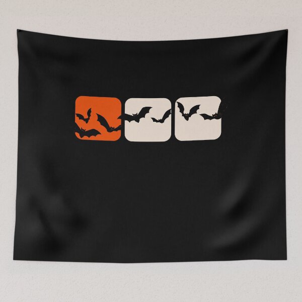 Item preview, Halloween Bat | Colorful pop art blocks designed and sold by lang-popart.