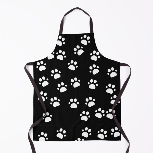 Item preview, Dog footprints white and black designed and sold by March Rider.