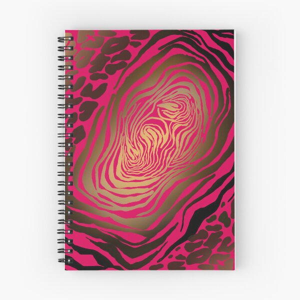 Item preview, Contemporary animal print artwork, animal pattern, jungle pattern, leopard spots, exotic pattern, pink zebra seamless   designed and sold by ZeinabTaha.