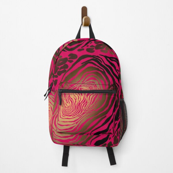 Item preview, Contemporary animal print artwork, animal pattern, jungle pattern, leopard spots, exotic pattern, pink zebra seamless   designed and sold by ZeinabTaha.