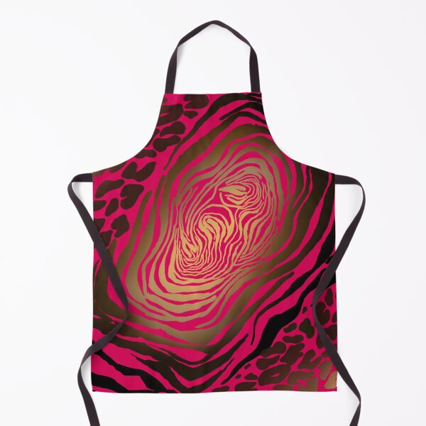 Item preview, Contemporary animal print artwork, animal pattern, jungle pattern, leopard spots, exotic pattern, pink zebra seamless designed and sold by ZeinabTaha.