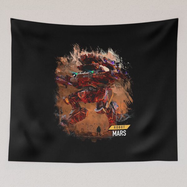 Item preview, Robot Mars at War Zone designed and sold by HexOne.