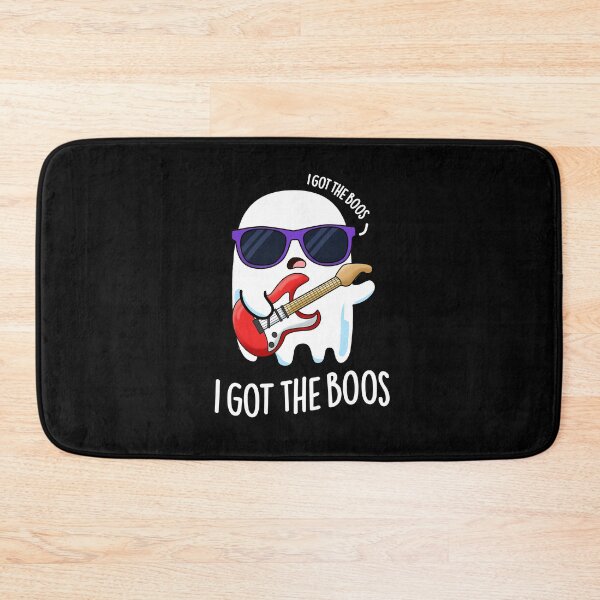Item preview, I Got The Boos Halloween  Funny Music Ghost Puns (Dark BG) designed and sold by punnybone.