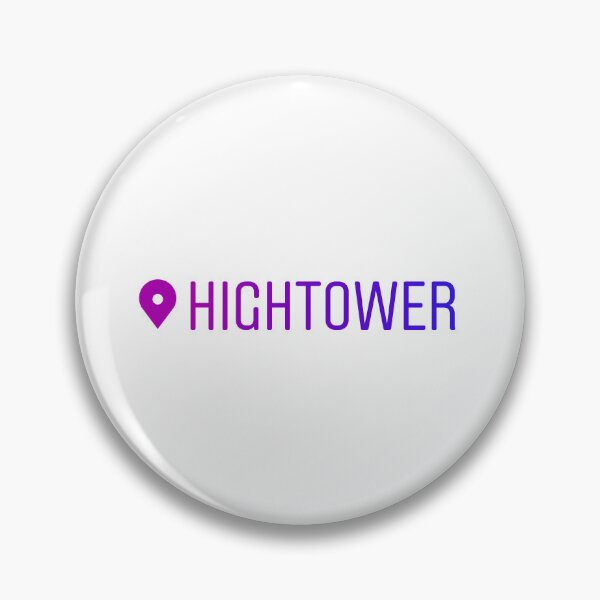 Item preview, Instagram Location Sticker of Hightower designed and sold by BubbleManShop.