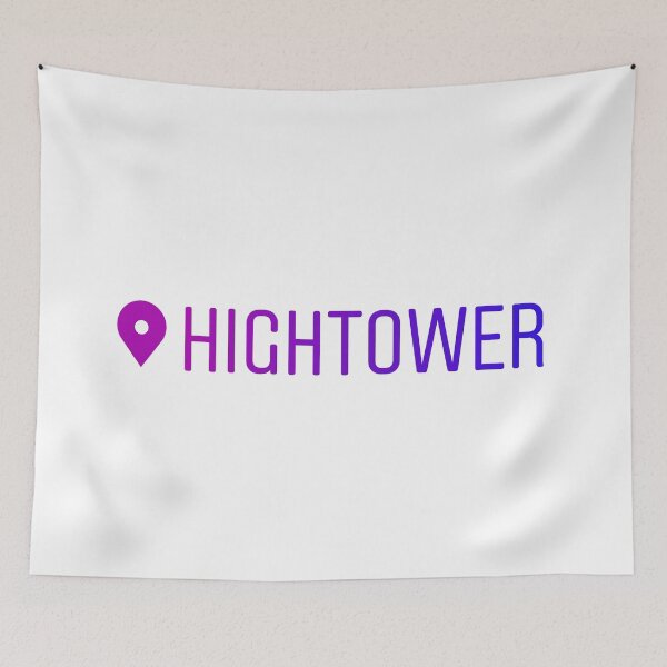 Item preview, Instagram Location Sticker of Hightower designed and sold by BubbleManShop.