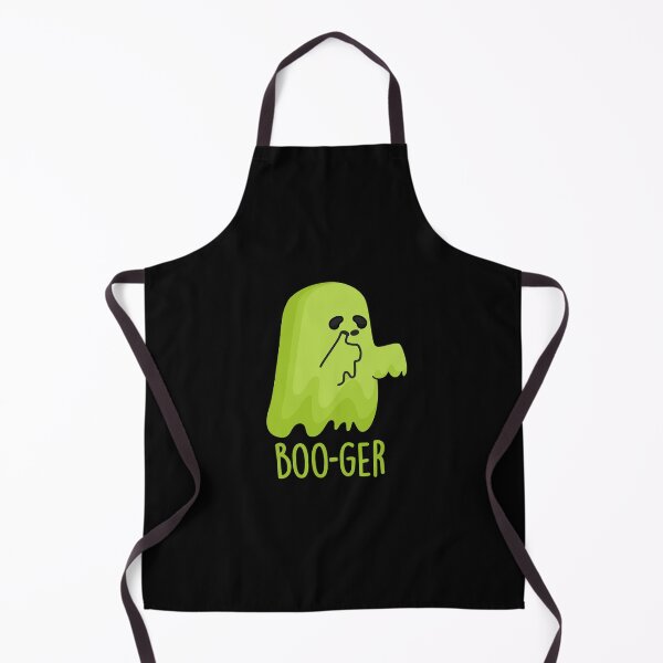 Item preview, Boo-ger Halloween Funny Booger Ghost Puns (Dark BG) designed and sold by punnybone.